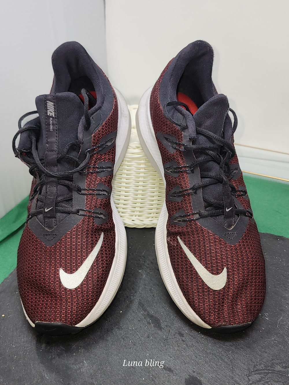 Nike Men’s Running Shoes - Burgundy/Black